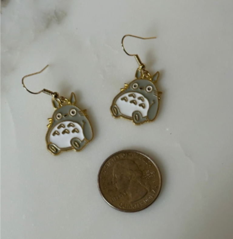 Totoro Earrings